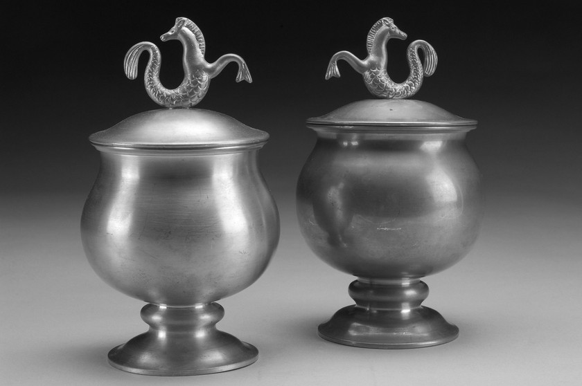 Nils Fougstedt Pair Of Svenskt Tenn Pokals Jackson Design