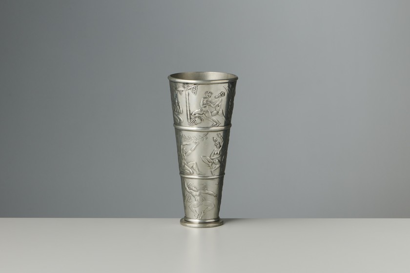 Nils Fougstedt Pewter Vase Jackson Design