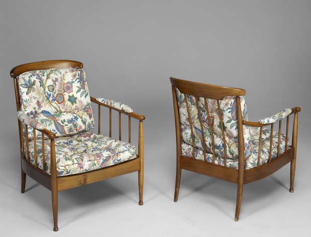 Large image of Pair of Kerstin Hörlin Homqvist "Skrindan"Chairs