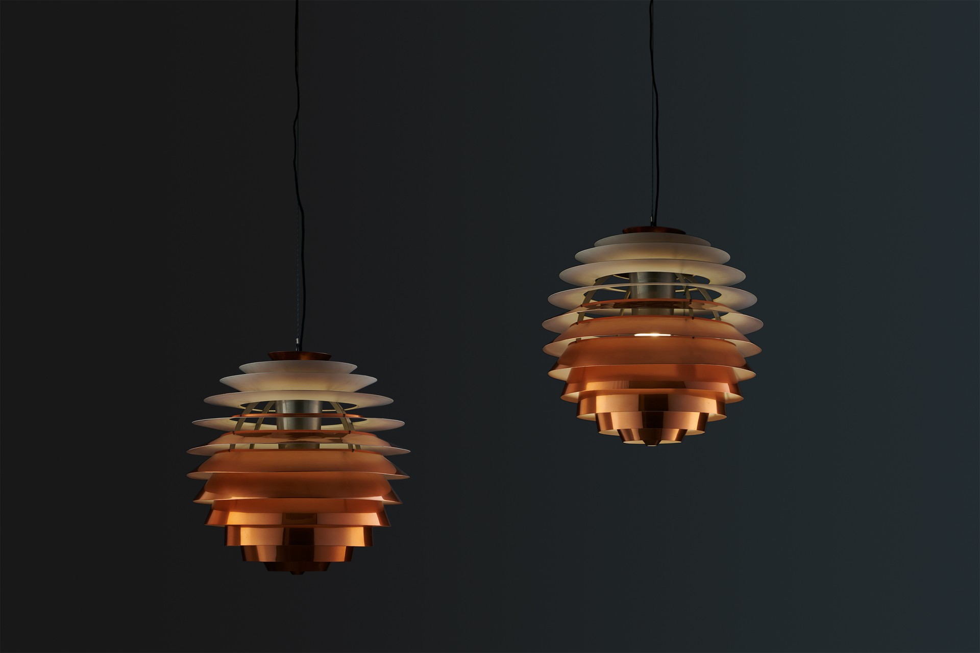 Poul Henningsen for Louis Poulsen 'Louvre' Ceiling Light – Morentz